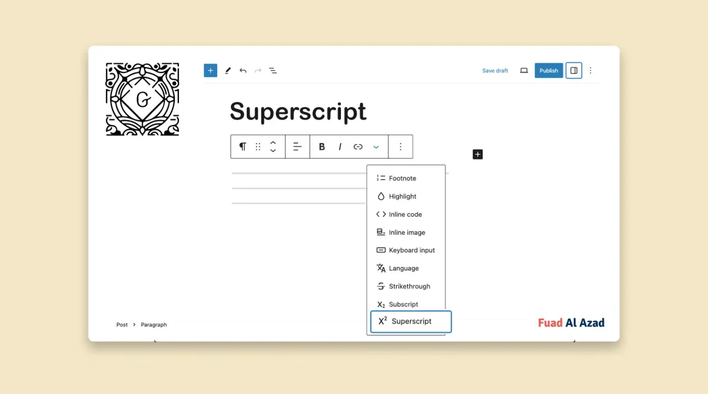 How to Use Superscript in WordPress Posts and Pages