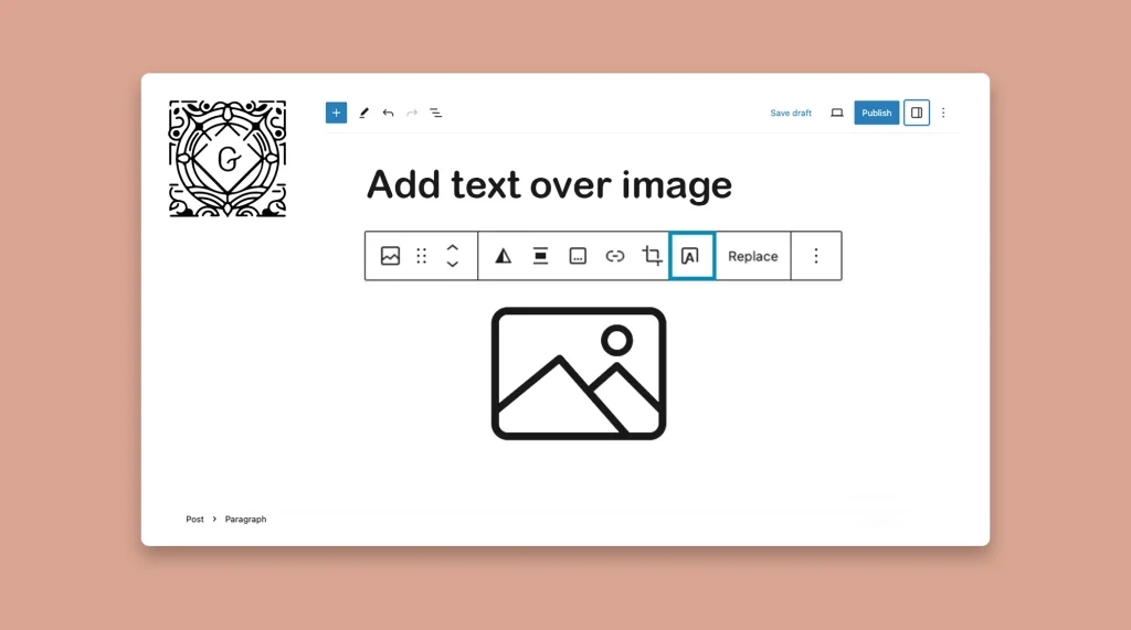 How to Add Text Over Image in WordPress