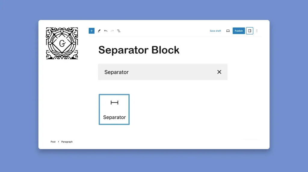 How to Add and Use the WordPress Separator Block to Break Between Content