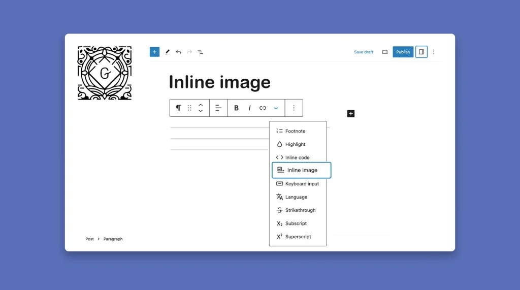 How to Add an Inline Image in WordPress