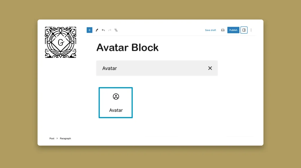 How to Use the Gutenberg Avatar Block in WordPress