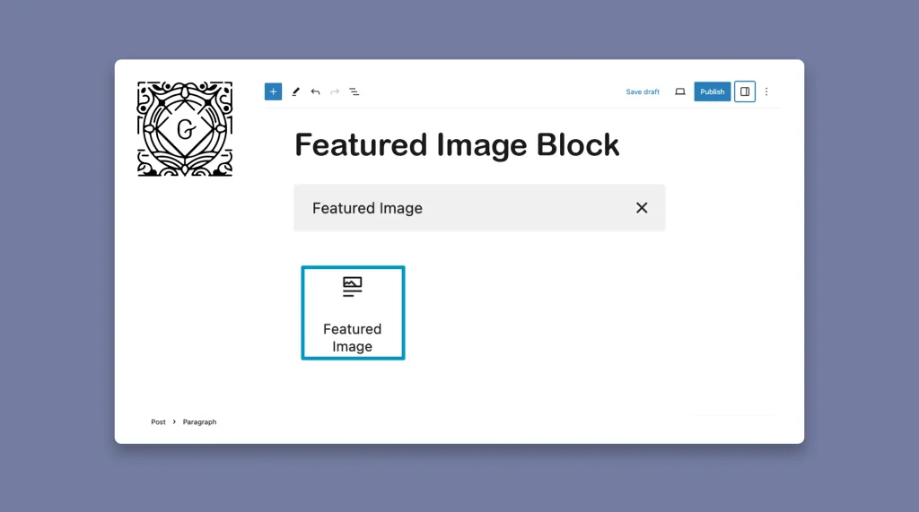 How to Use the Gutenberg Featured Image Block in WordPress