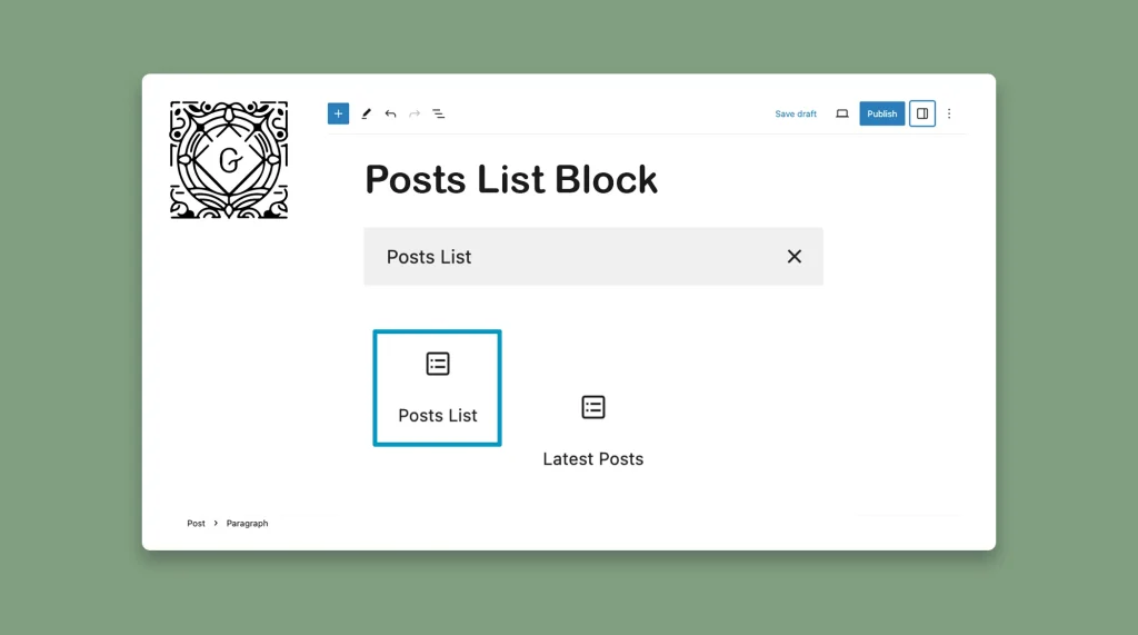 How to Use the WordPress Posts List Block in the Gutenberg Editor