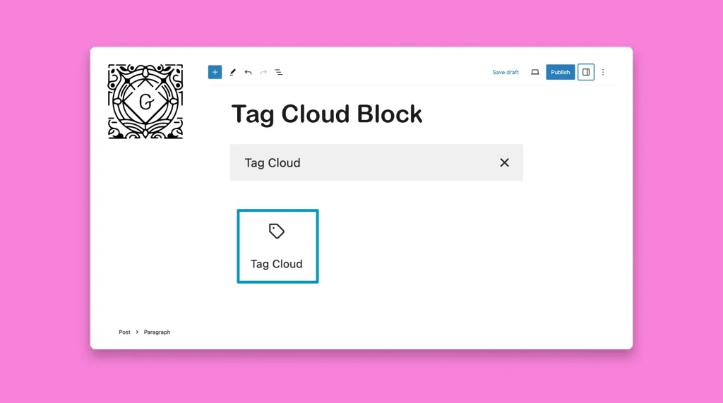 How to Use the WordPress Tag Cloud Block