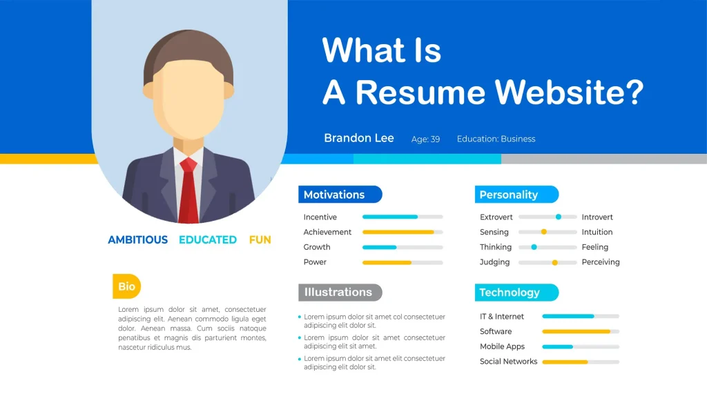 What is a resume website