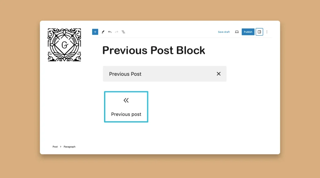 How to Add and Use the WordPress Previous Post Block in Gutenberg