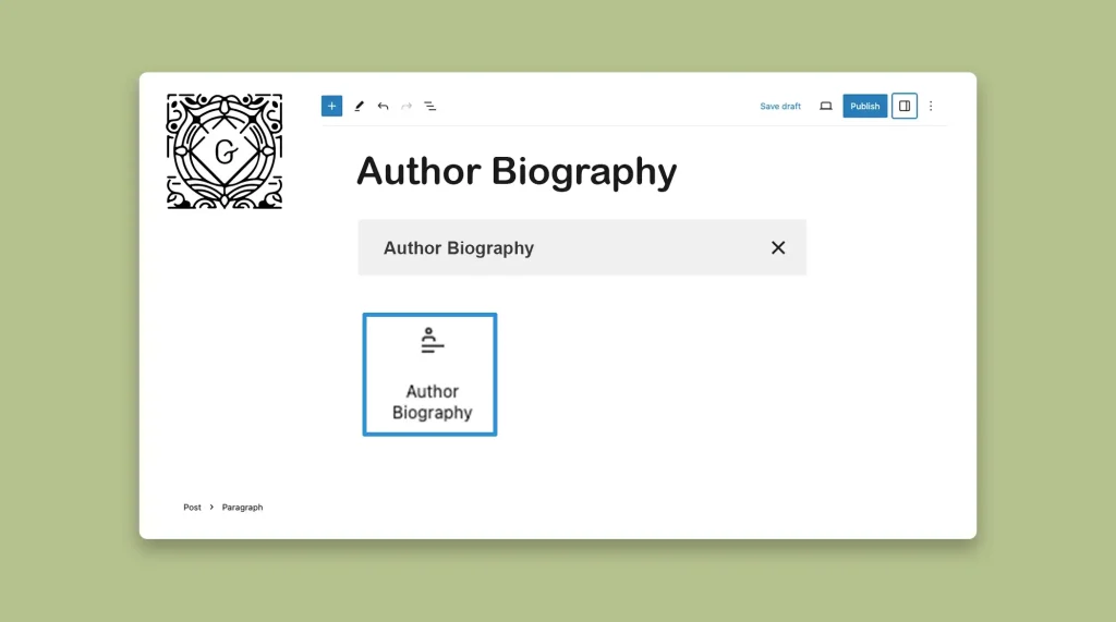 How to Use the Author Biography Block in WordPress