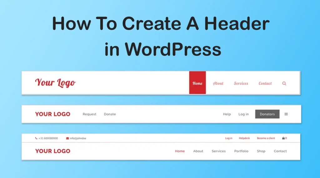 How to Create a Header in WordPress