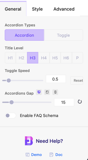 Comprehensive customization options of Essential Blocks