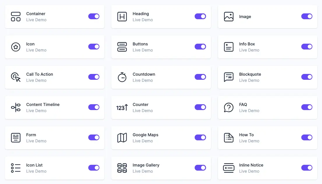 Custom Blocks of Spectra Blocks plugin